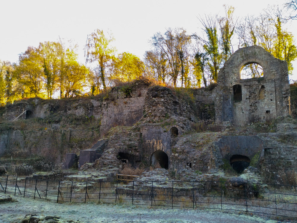 iron works mining limestone Clydach Gorge Wales