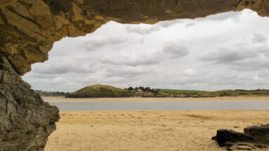 St. Gregory Bay Padstow Cornwal UK