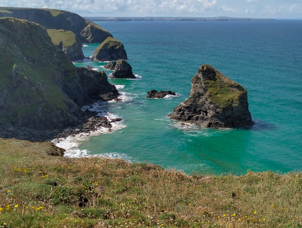 Bedruthan Steps Carnewas Cornwall